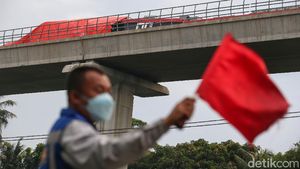 LRT Jabodebek Bekas Kecelakaan Mau Dipakai, Tengok Lagi Peristiwanya
