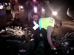 Tabrakan Maut 2 Sepeda Motor di Asahan Sumut, Sekeluarga Tewas
