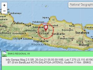 3 Hari Nonstop, Gempa Darat Masih Terus Mengguncang Salatiga 3 Hari Nonstop, Gempa Darat Masih Terus Mengguncang Salatiga