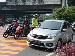 Hari Pertama Gage 13 Titik, Polisi Masih Sosialisasi di Jl Fatmawati
