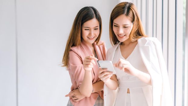 ilustrasi fashion/gaya mbak-mbak SCBD