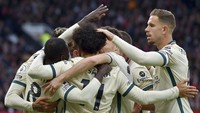 Manchester United dibantai Liverpool 0-5 dalam lanjutan Liga Inggris, Minggu (24/10) malam WIB (AP)