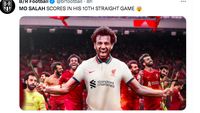Mo Salah Si Raja Mesir Panen Pujian di Linimasa