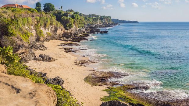 Pantai Tegal Wangi, Bali Pantai Tegal Wangi Beach, Bali Island, Indonesia.
