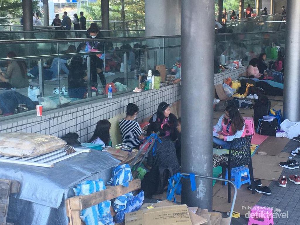 Bagaimana sih Liburan Buruh Migran Indonesia di Hong Kong?