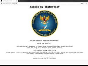 BSSN Akui Situs Resmi Miliknya Diretas