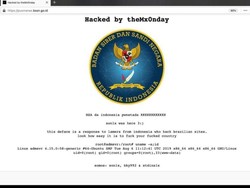 BSSN Akui Situs Resmi Miliknya Diretas