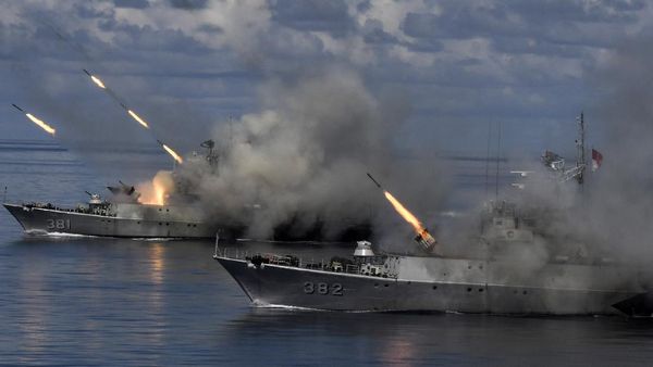 TNI AL Latihan untuk Tingkatkan Kemampuan Tempur