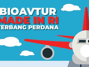 RI Cetak Sejarah Terbangkan Pesawat Berbahan Bakar Campuran Minyak Sawit