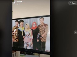 Viral Ide Kreatif Bapak-bapak Ubah TV Bekas Jadi Bingkai Foto Sultan