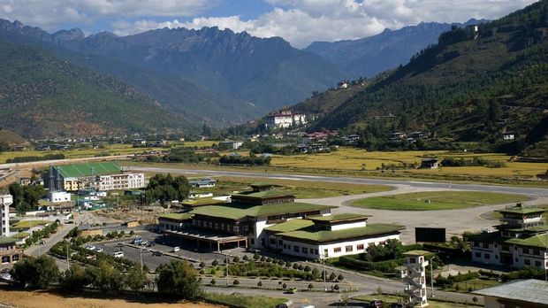 Airport, Paro, Bhutan