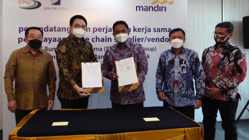 Bank Mandiri Salurkan Kredit Rp 100 M ke Bumi Pangan Utama Bank Mandiri Salurkan Kredit Rp 100 M ke Bumi Pangan Utama