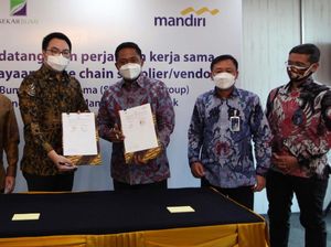 Bank Mandiri Salurkan Kredit Rp 100 M ke Bumi Pangan Utama