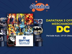Buktikan Kamu Fans Paling Epik, Menangkan Official Merchandise dari DC!