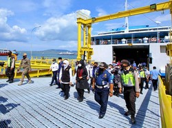 Khofifah Resmikan Dermaga Movable Bridge Pelabuhan Ketapang Banyuwangi