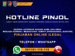 Anda Korban Pinjol Ilegal? Laporkan ke Hotline Polda Metro