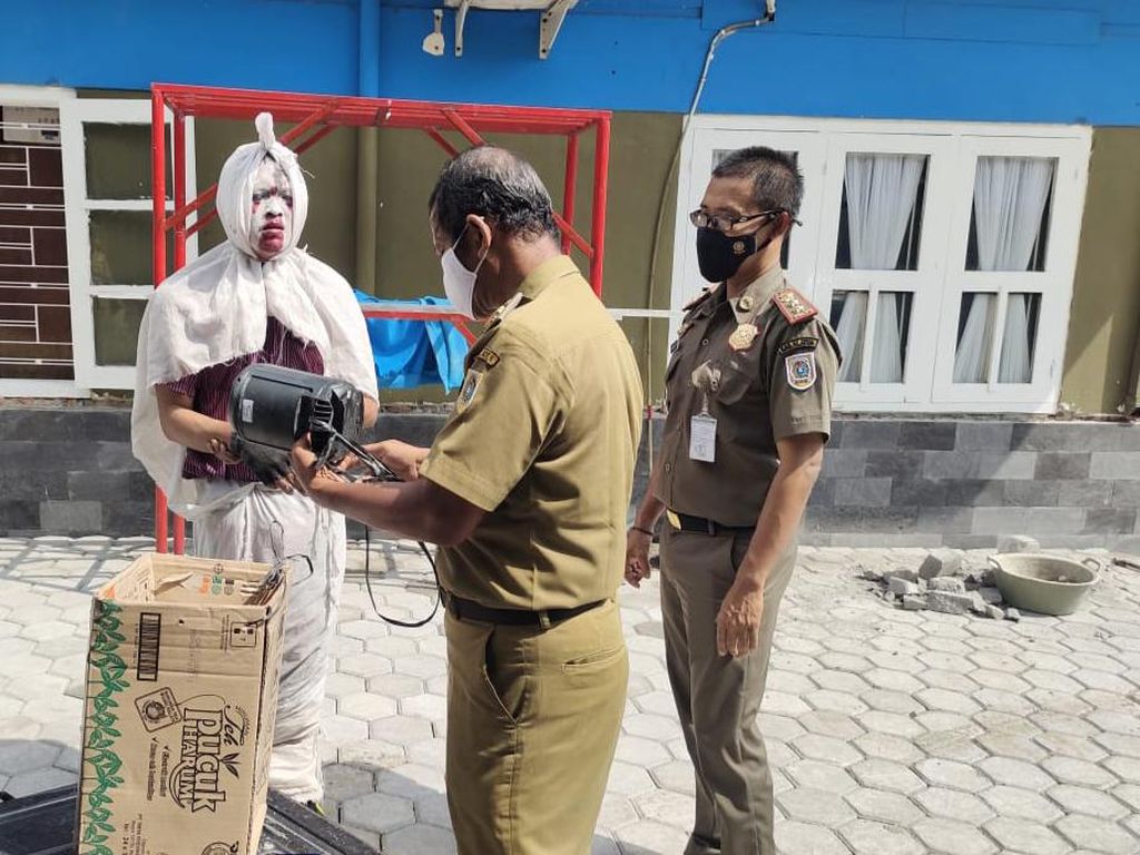 Bikin Kaget, Pocong di Jalanan Klaten Diciduk! Bikin Kaget, Pocong di Jalanan Klaten Diciduk!