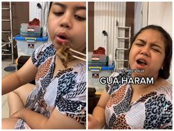 Diprank Makan Daging Babi, Netizen Ini Beri Reaksi Kocak
