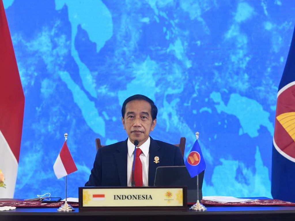 Jokowi Singgung Laut China Selatan Saat Bicara Kemitraan ASEAN-RRT