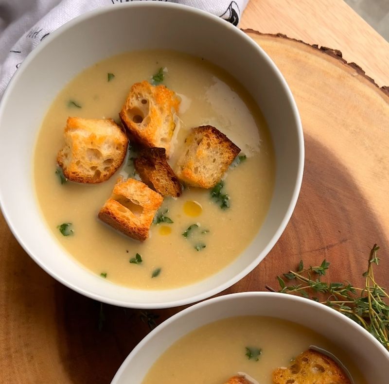 Resep Sup Krim Bawang Putih