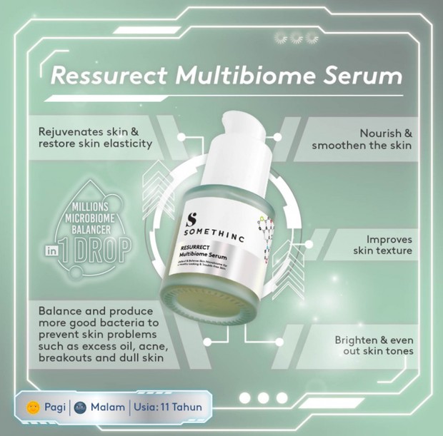Somethinc Resurrect Multibiome Serum