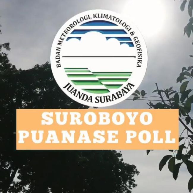 Surabaya Sumuk Poll, Suhunya Capai 38°C Surabaya Sumuk Poll, Suhunya Capai 38°C