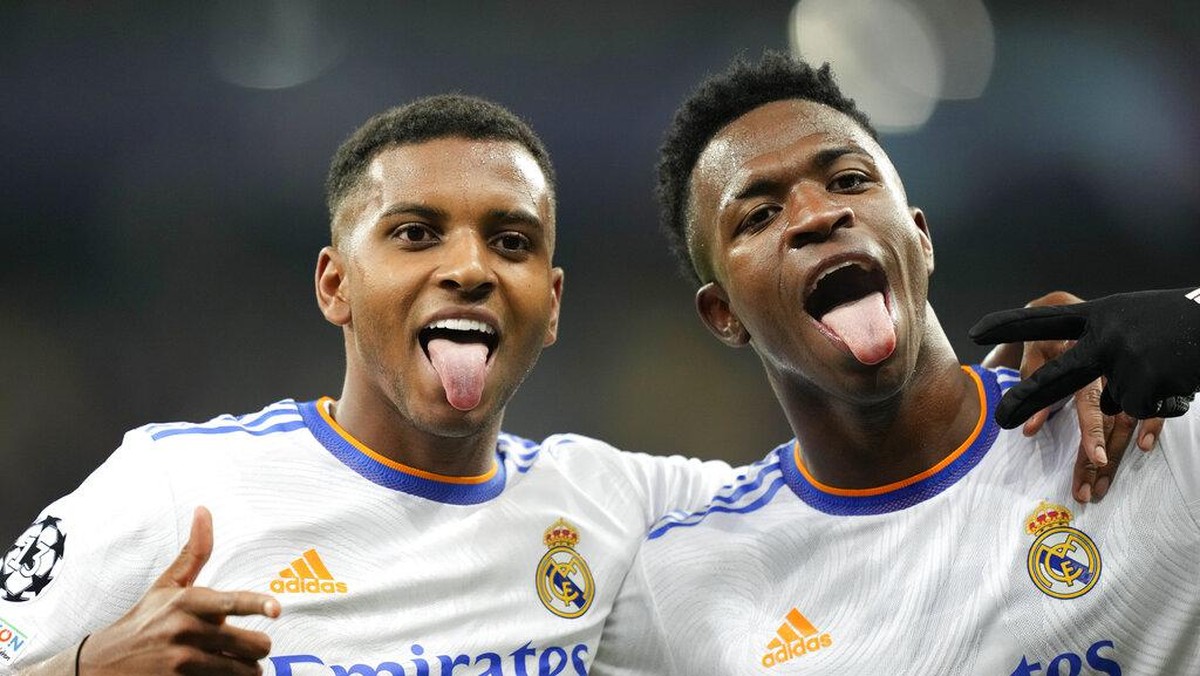Rodrygo sudah memahami arti malam magis di Santiago Bernabeu. (Foto: AP/Efrem Lukatsky)