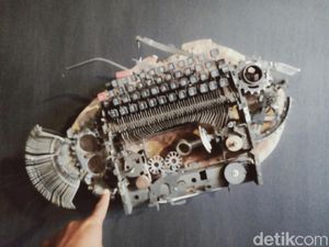 Barang Rongsok Disulap Jadi Karya Seni untuk Hari Sumpah Pemuda