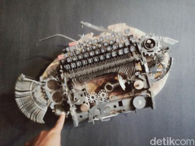 Barang Rongsok Disulap Jadi Karya Seni untuk Hari Sumpah Pemuda