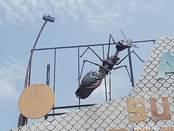 Keren! 1,5 Ton Besi Rongsok Klaten Disulap Jadi Benda Seni