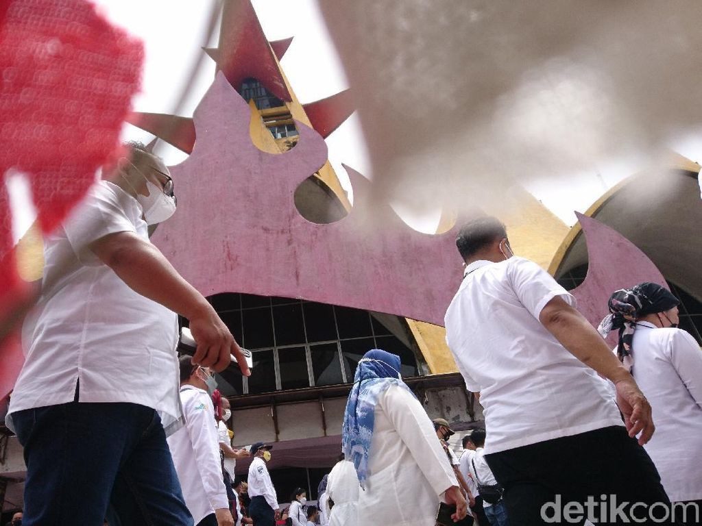 Lampung Selatan Bersolek, Menara Siger Ikon Lampung Direnovasi Lampung Selatan Bersolek, Menara Siger Ikon Lampung Direnovasi