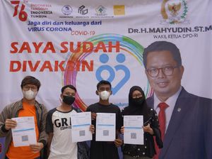 Kebut Herd Immunity, Waket DPD Gelar Vaksinasi Massal di Kaltim