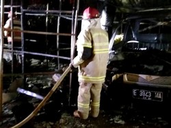 Kios Bensin Eceran di Ciamis Terbakar, Satu Warga Alami Luka Bakar