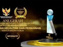 KKP Raih Predikat Badan Publik Informatif Tiga Kali Berturut-turut