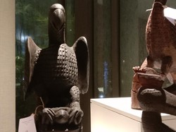 Hadiri Pameran Suku Kamoro, Nadiem-Erick Borong Ukiran