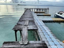 Destinasi Sunrise Jokowi Sarungan di Raja Ampat Ambruk