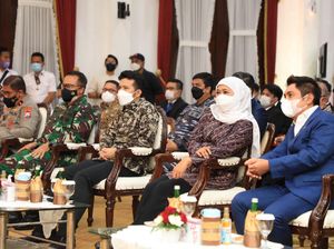 Pesan Khofifah ke HIPMI Jatim: Jadi Penggerak Kebangkitan Ekonomi