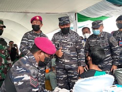 200 Prajurit TNI AL Bidik 35 Kecamatan Rendah Capaian Vaksinasi di Bogor