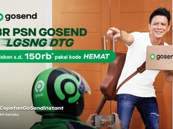 Promo #CepetanGoSendInstant Diperpanjang, Diskon Hingga Rp 150 Ribu