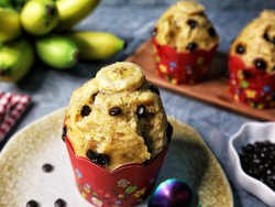 Resep Pembaca: Resep Muffin Pisang Kukus Tanpa Mikser yang Lembut Harum