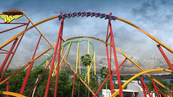 Roller Coaster Tertinggi dan Terpanjang di Dunia, Temanya Wonder Woman