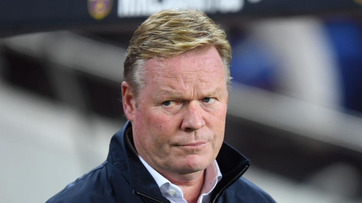 Mantan pelatih Barcelona, Ronald Koeman. (Foto: Getty Images/Alex Caparros)