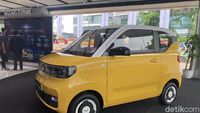 Wujudnya Nongol di Jakarta, Ini Penampakan Mobil Listrik Murah Meriah Wuling