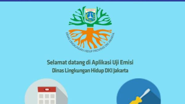 Ini Tampilan Aplikasi Khusus Uji Emisi di PlayStore yang Disebut e-ujiemisi