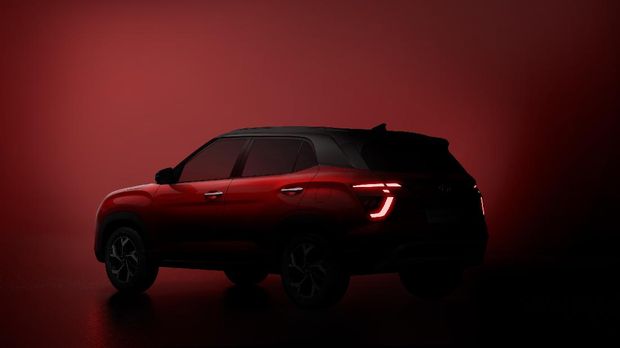 Gambar penggoda (teaser) Hyundai Creta yang akan diproduksi di Indonesia.