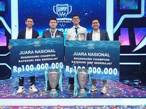 Ruangguru Gelar Kompetisi Pelajar, Total Hadiah Rp 1,5 Miliar Ruangguru Gelar Kompetisi Pelajar, Total Hadiah Rp 1,5 Miliar