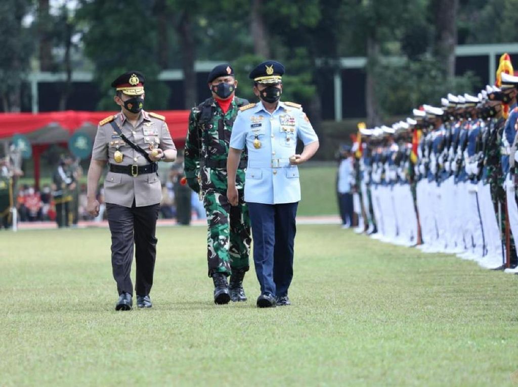 Kapolri-Panglima TNI Lantik Prabhatar, Taruna Diminta Jaga Perilaku
