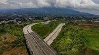 Potret Proyek Tol Bocimi dari Udara