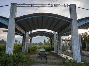 Potret Terminal Tambuli di Sigi yang Rusak dan Tak Berfungsi Potret Terminal Tambuli di Sigi yang Rusak dan Tak Berfungsi