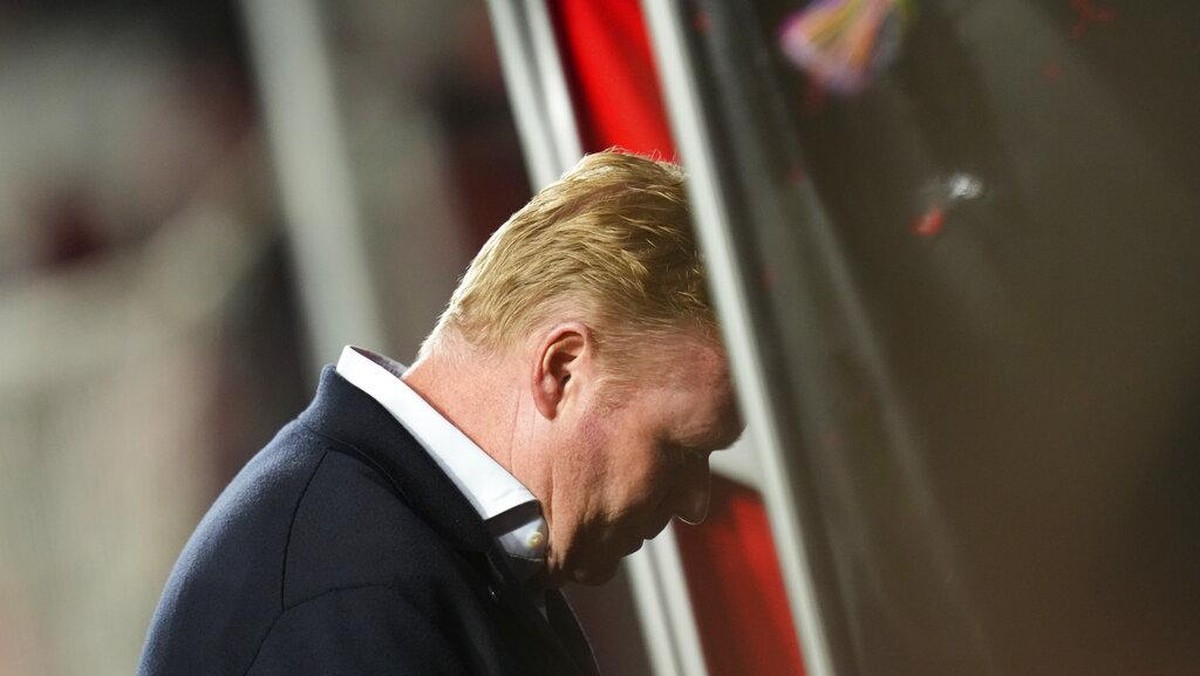 Pelatih Barcelona, Ronald Koeman. (Foto: Manu Fernandez/AP)